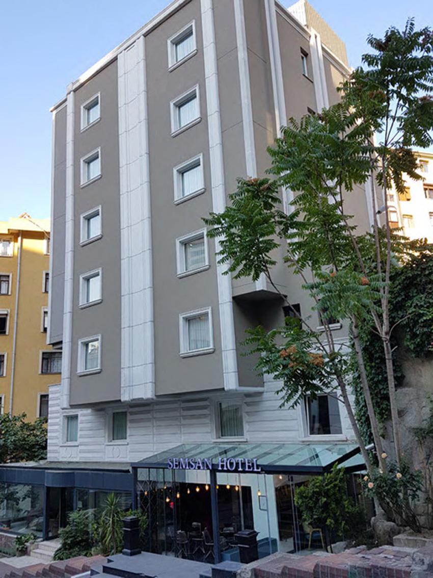 Semsan Hotel Istanbul Exteriör bild