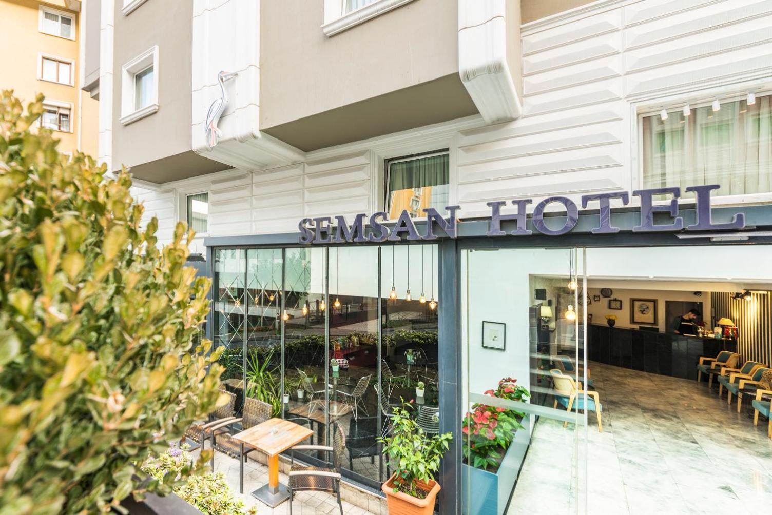 Semsan Hotel Istanbul Exteriör bild